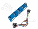 Infrarood/IR reflectie sensor (Lijnvolger) analoog TCRT5000